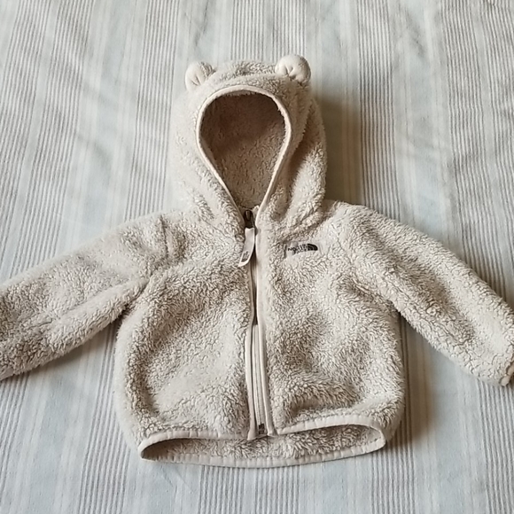 North Face Teddy Bear Fleece Hooded 